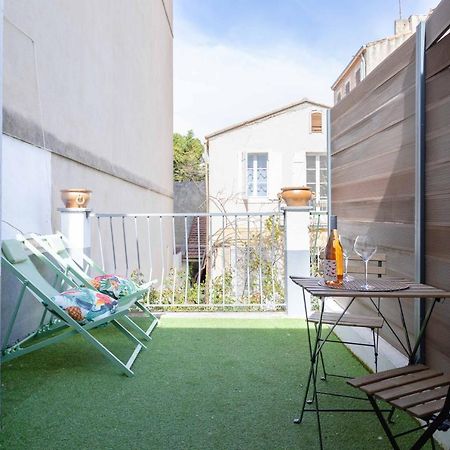 Studio Blancarde Terrasse Parking Clim Marsella Exterior foto